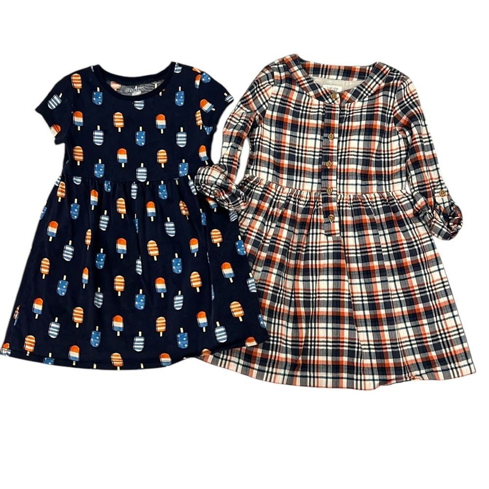 Assorted Brand Toddler Girl Dress Lot of 2, Size 4T